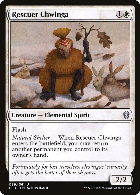 MTG Rescuer Chwinga CLB 039 Regular Foil