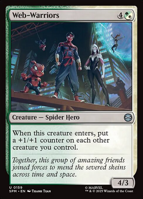 MTG Web-Warriors SPM 159 Regular Foil