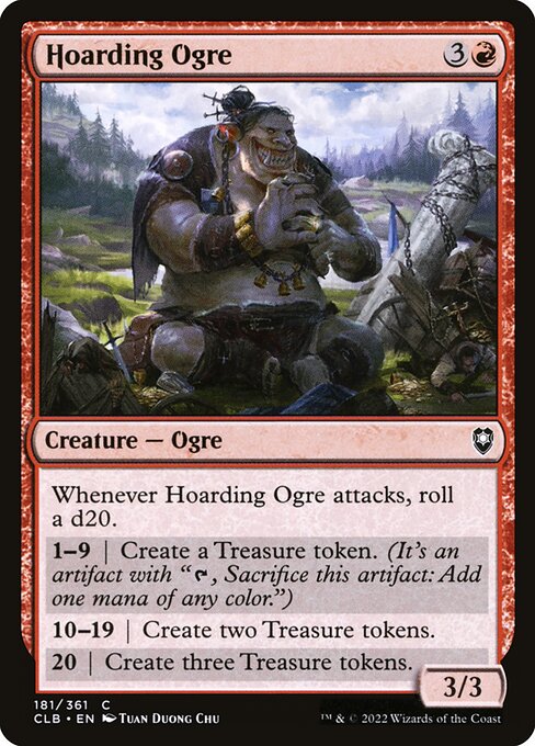MTG Hoarding Ogre CLB 181 Regular Nonfoil