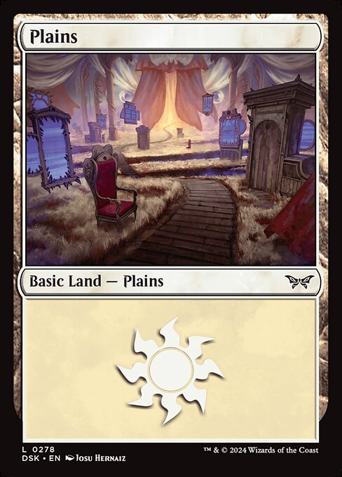MTG Plains DSK 278 Regular Nonfoil