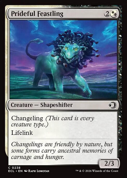 MTG Prideful Feastling ECL 238 Regular Foil