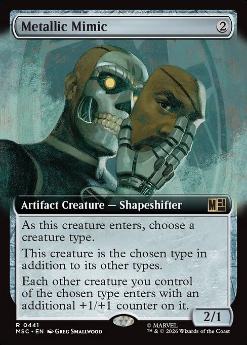 MTG Metallic Mimic MSC 441 Extended Art Nonfoil