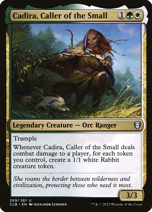 MTG Cadira, Caller of the Small CLB 269 Regular Nonfoil