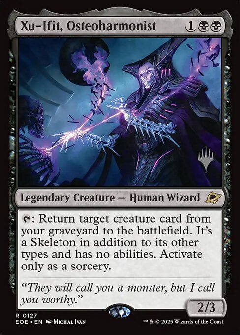 MTG Xu-Ifit, Osteoharmonist PEOE 127p Promo Pack Nonfoil