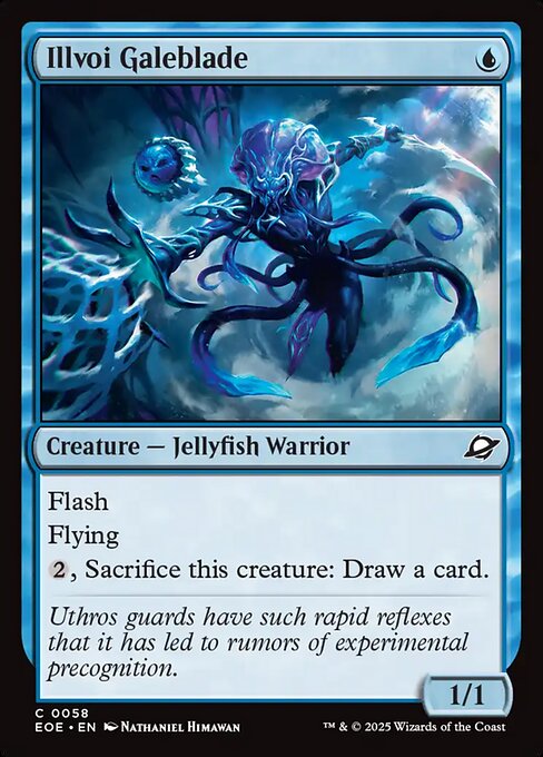 MTG Illvoi Galeblade EOE 058 Regular Nonfoil