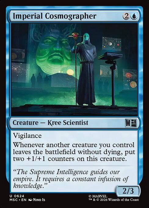 MTG Imperial Cosmographer MSC 624 Regular Foil