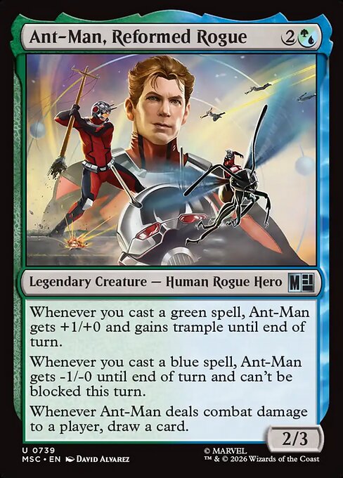 MTG Ant-Man, Reformed Rogue MSC 739 Regular Nonfoil