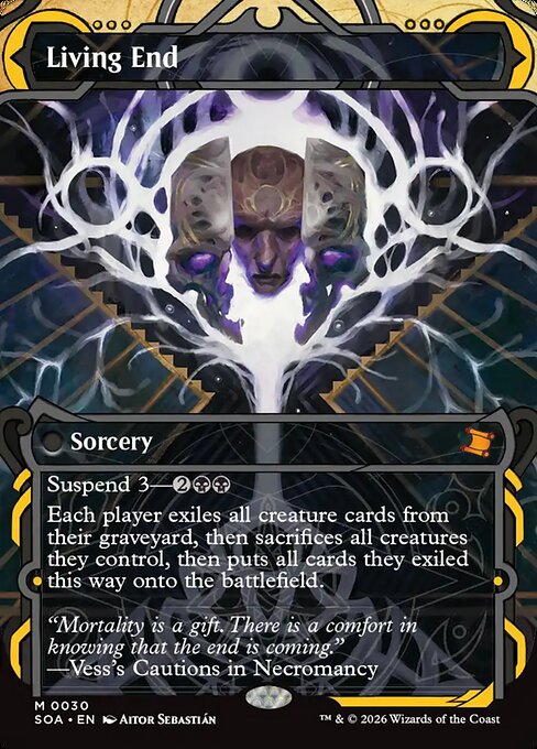 MTG Living End SOA 030 Mystical Archive Foil