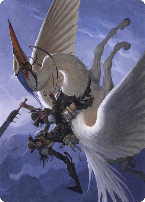 MTG Gryffwing Cavalry AVOW 011 Art Card Nonfoil front