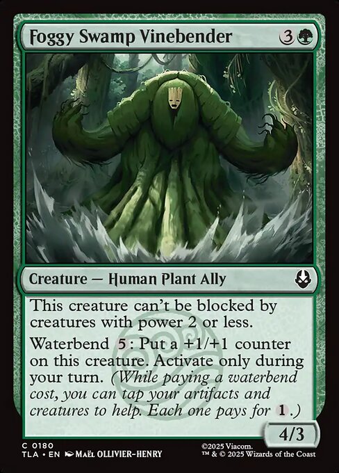 MTG Foggy Swamp Vinebender TLA 180 Regular Nonfoil