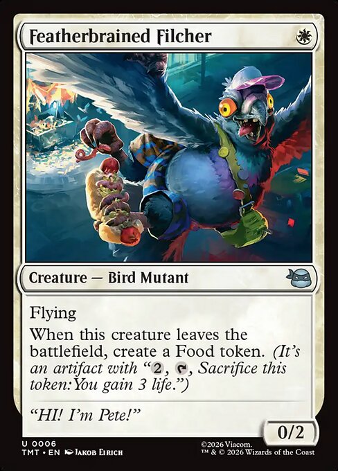 MTG Featherbrained Filcher TMT 006 Regular Foil