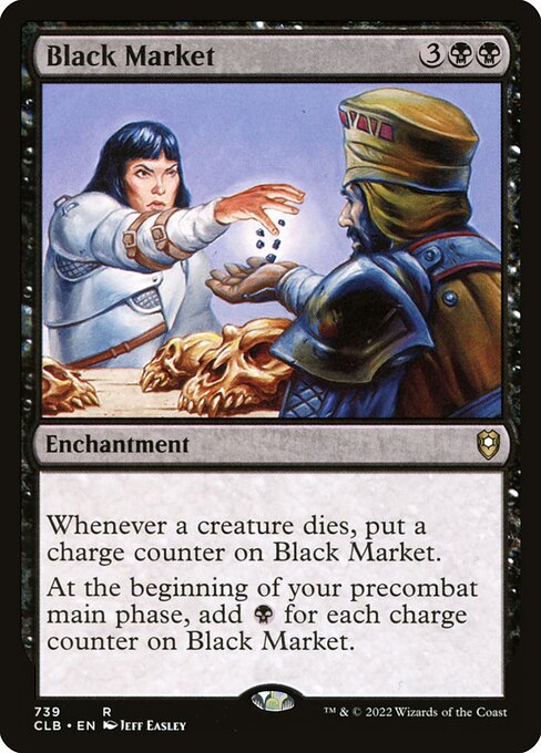 MTG Black Market CLB 739 Commander Deck Nonfoil