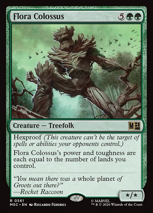 MTG Flora Colossus MSC 561 Regular Nonfoil
