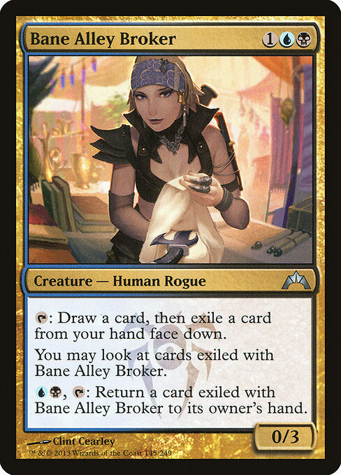 MTG Bane Alley Broker GTC 145 Regular Foil