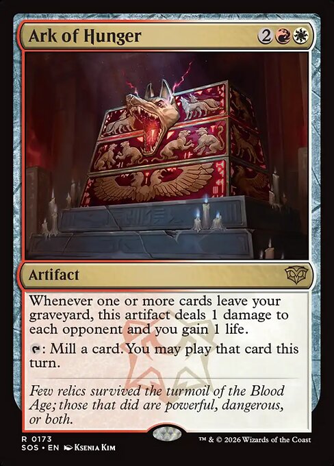 MTG Ark of Hunger SOS 173 Regular Nonfoil