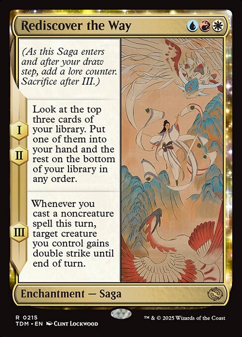 MTG Rediscover the Way TDM 215 Regular Foil