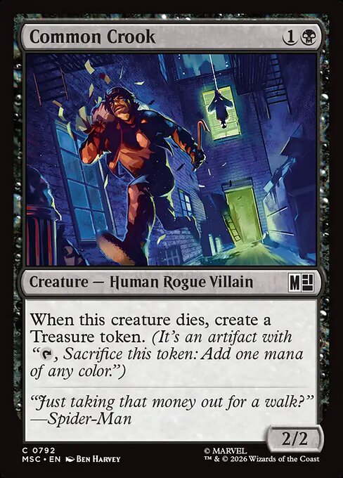 MTG Common Crook MSC 792 Regular Nonfoil