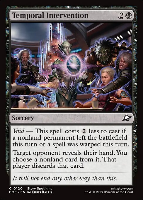 MTG Temporal Intervention EOE 120 Regular Nonfoil