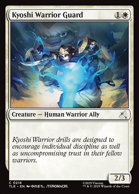 MTG Kyoshi Warrior Guard [TLE 216] Nonfoil