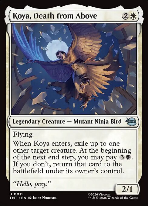 MTG Koya, Death from Above TMT 011 Regular Foil