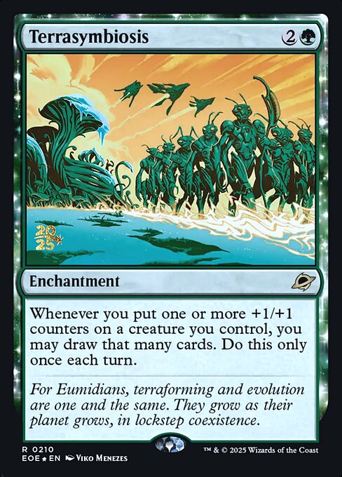 MTG Terrasymbiosis PEOE 210s Prerelease Foil