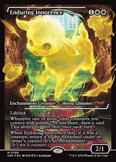 MTG Enduring Innocence DSK 386 Japan Showcase Foil