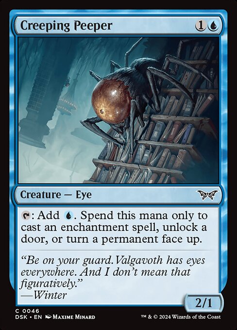 MTG Creeping Peeper DSK 046 Regular Nonfoil