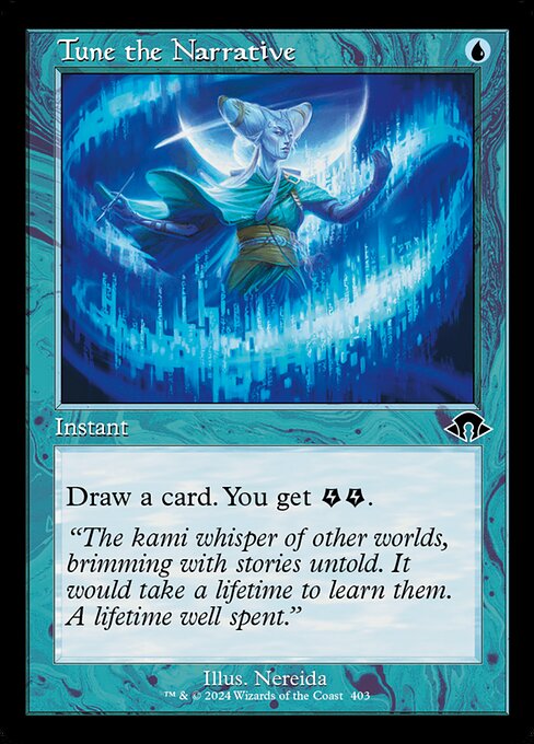 MTG Tune the Narrative MH3 403 Retro Frame Nonfoil