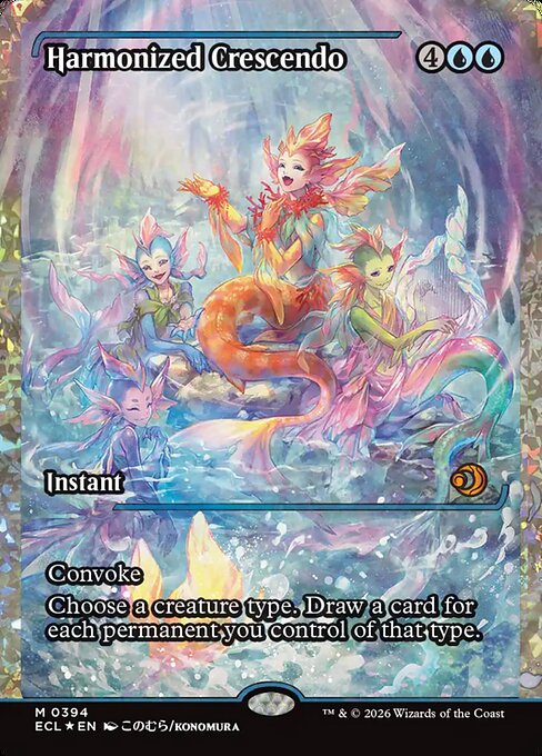 MTG Harmonized Crescendo ECL 394 Full Art Foil