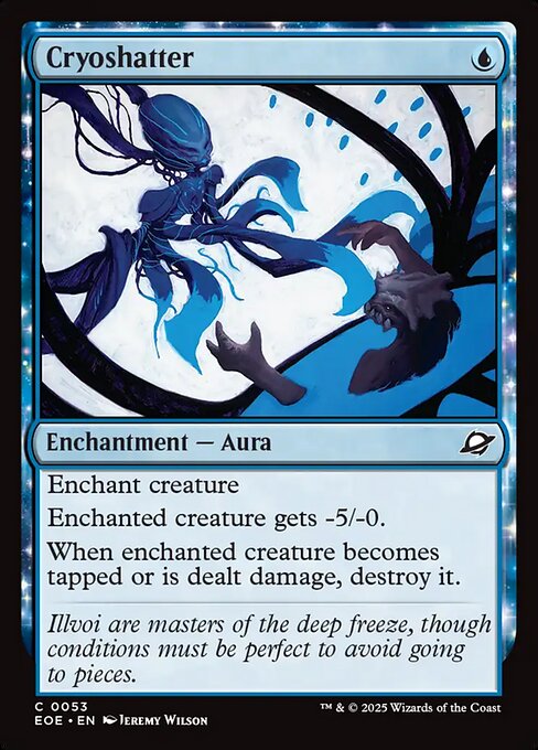 MTG Cryoshatter EOE 053 Regular Foil