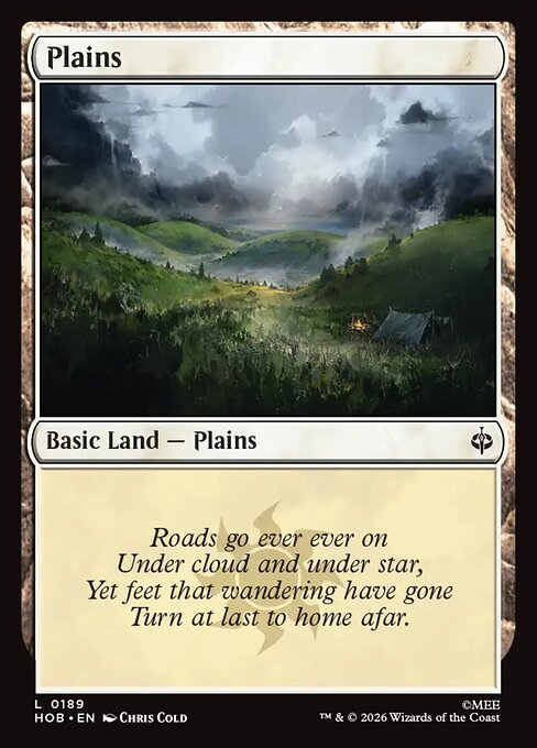 MTG Plains HOB 189 Regular Nonfoil