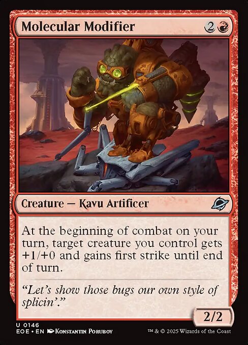 MTG Molecular Modifier EOE 146 Regular Foil