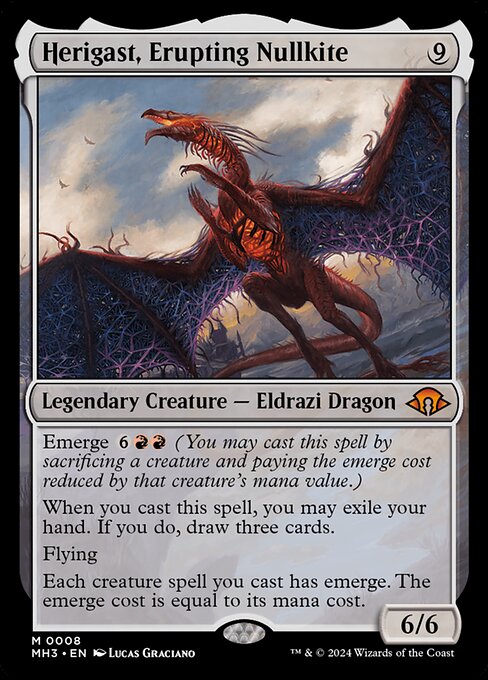 MTG Herigast, Erupting Nullkite MH3 008 Regular Nonfoil