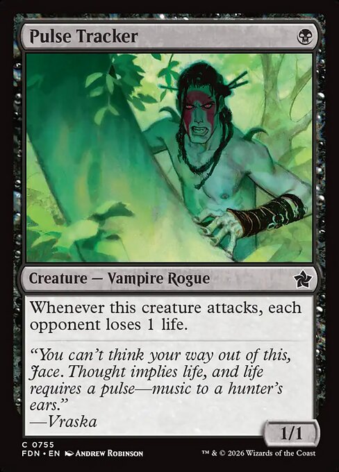 MTG Pulse Tracker FDN 755 Welcome Deck Nonfoil