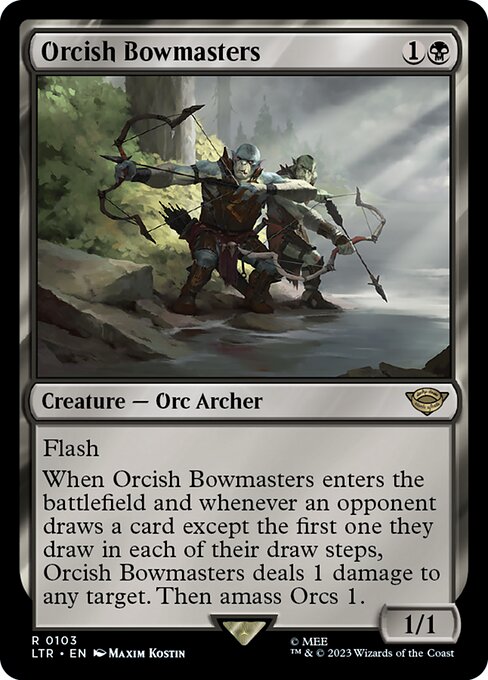 MTG Orcish Bowmasters LTR 103 Regular Foil