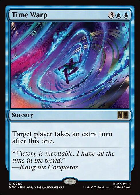MTG Time Warp MSC 788 Regular Nonfoil
