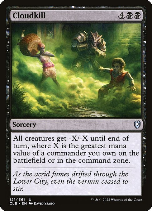 MTG Cloudkill CLB 121 Regular Nonfoil