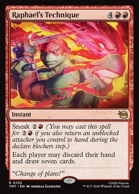 MTG Raphael's Technique TMT 105 Regular Nonfoil