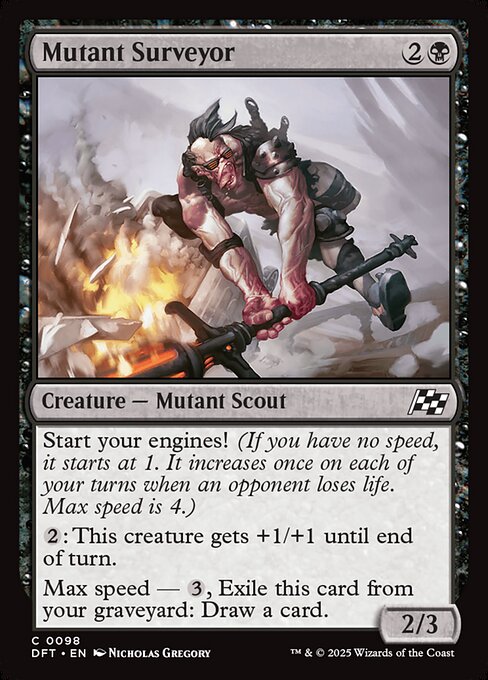 MTG Mutant Surveyor DFT 098 Regular Foil