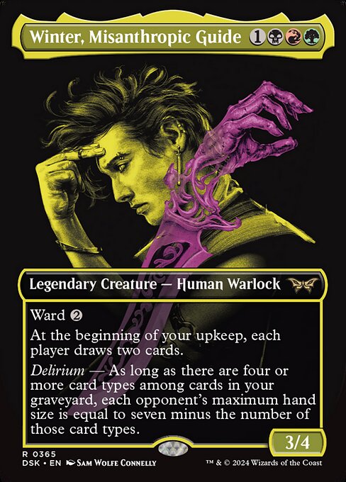 MTG Winter, Misanthropic Guide DSK 365 Double Exposure Nonfoil