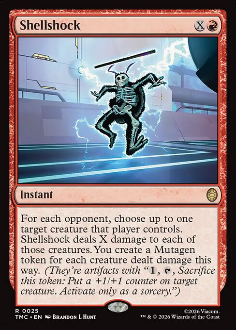 MTG Shellshock TMC 025 Regular Surge Foil