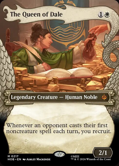 MTG The Queen of Dale HOB 217 Alternate Art Nonfoil