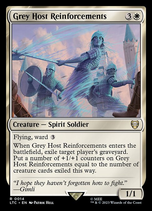 MTG Grey Host Reinforcements LTC 014 Regular Nonfoil