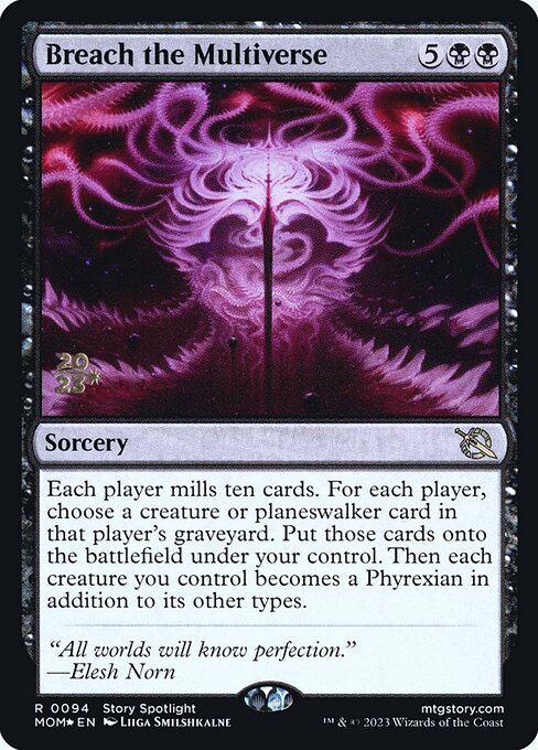 MTG Breach the Multiverse PMOM 094s Prerelease Foil
