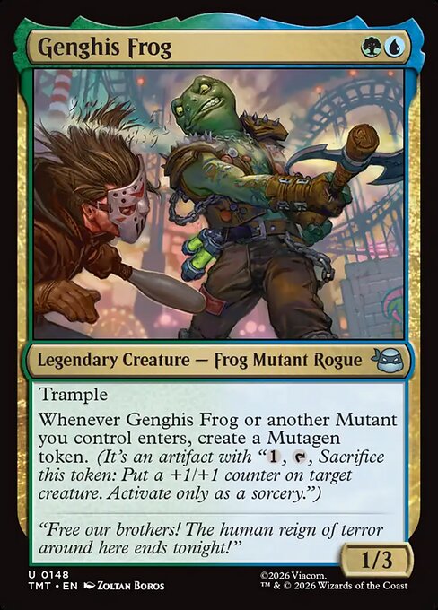 MTG Genghis Frog TMT 148 Regular Nonfoil