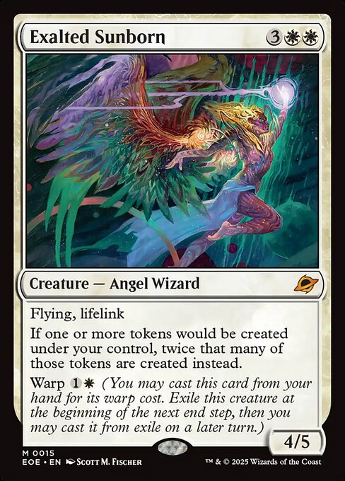 MTG Exalted Sunborn EOE 015 Regular Foil