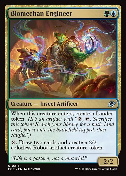 MTG Biomechan Engineer EOE 213 Regular Nonfoil