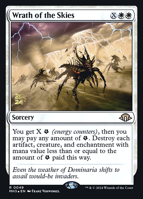 MTG Wrath of the Skies PMH3 049s Prerelease Foil