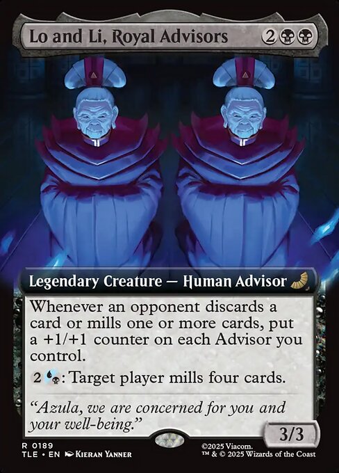MTG Lo and Li, Royal Advisors [TLE 189] Foil