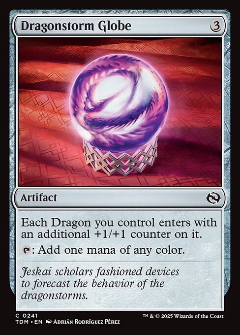 MTG Dragonstorm Globe TDM 241 Regular Nonfoil